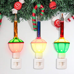 3 x Bubble Lights / Wall Plug