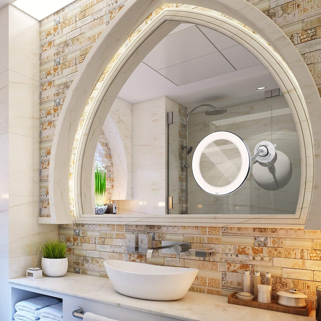 14 LED / Gooseneck Mirror