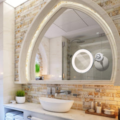 14 LED / Gooseneck Mirror