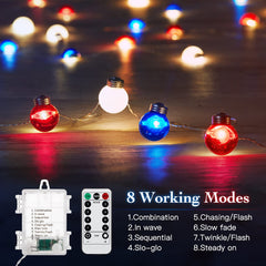 16 Feet / 50 LED / Globe