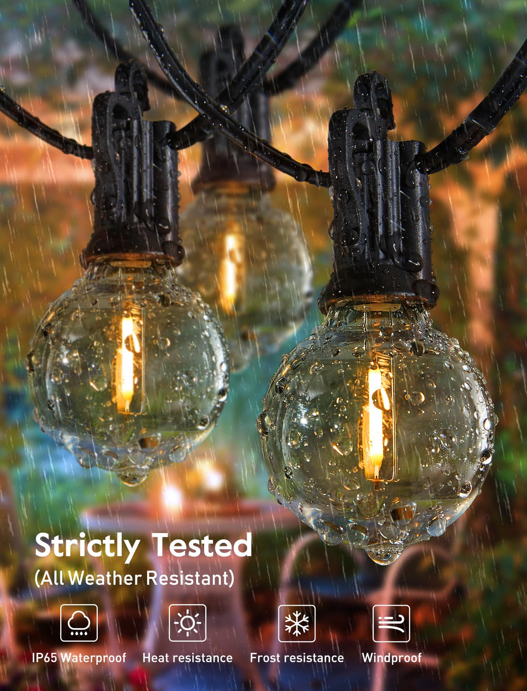 2 x 58 feet / 25 LED