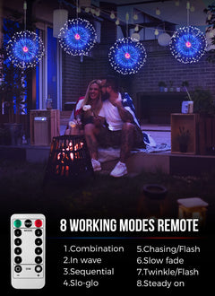 2 Pack / 10.6 Inches / 180 LED / Remote