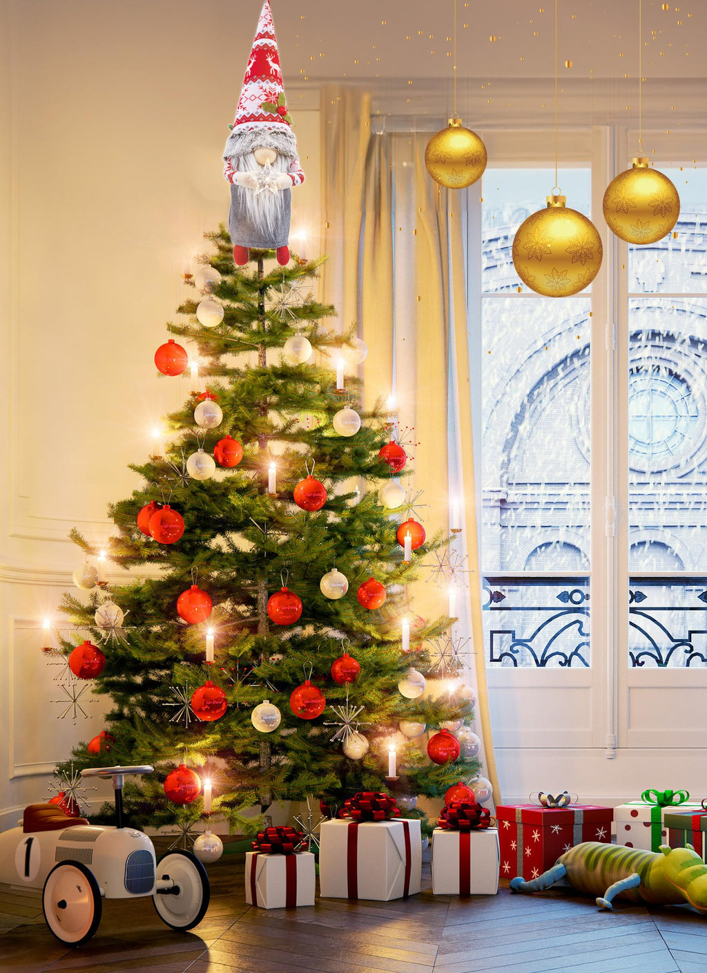 16 Inches / Gnome Star / Warm White