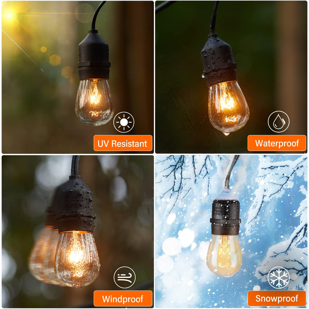 26 Count / Incandescent Bulbs / Warm White