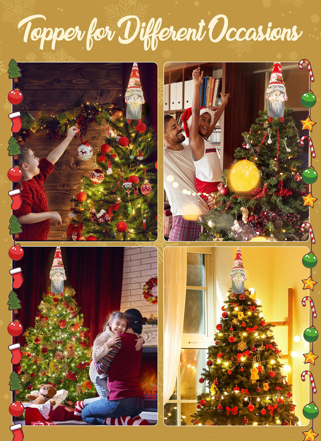 16 Inches / Gnome Star / Warm White