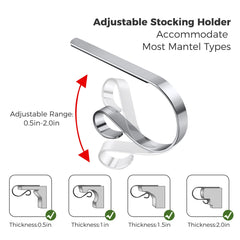 6 Holder / Simple L Shape / Silver