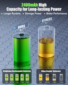 12 Count / 2400mAh / AA Battery