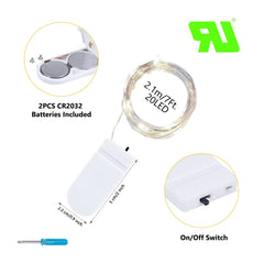 24 x 7 Feet / 20 LED / Pure White