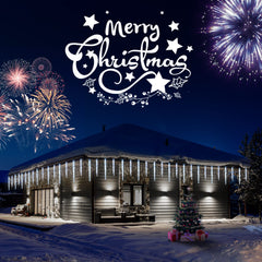 2 x 24.6 Feet / 20 Tubes / 100 LED / Cool White / Twinkle