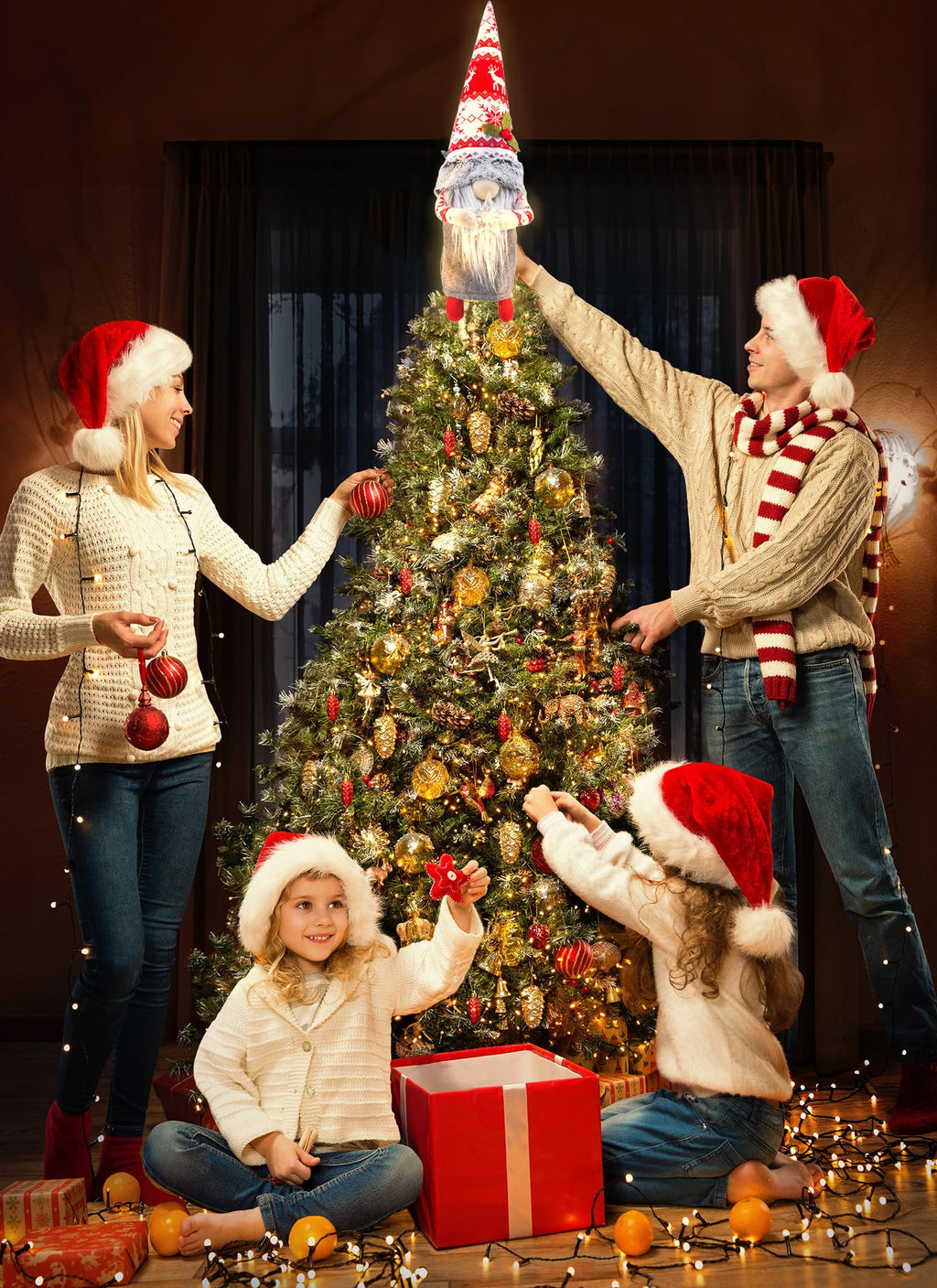 16 Inches / Gnome Star / Warm White