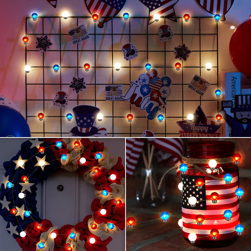 16 Feet / 50 LED / Globe