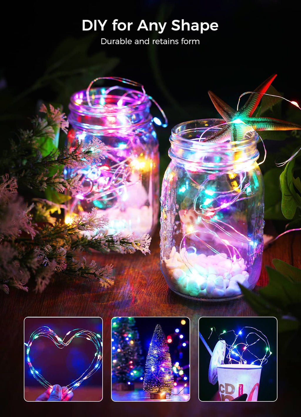 12 x 7 Feet / 20 LED / Pastel