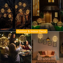 Christmas LED Starlight Sphere with Stake