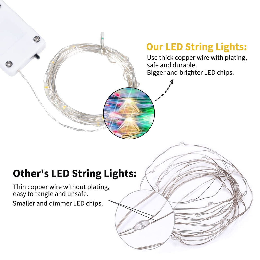 16 x 7 Feet / 20 LED / Multicolor