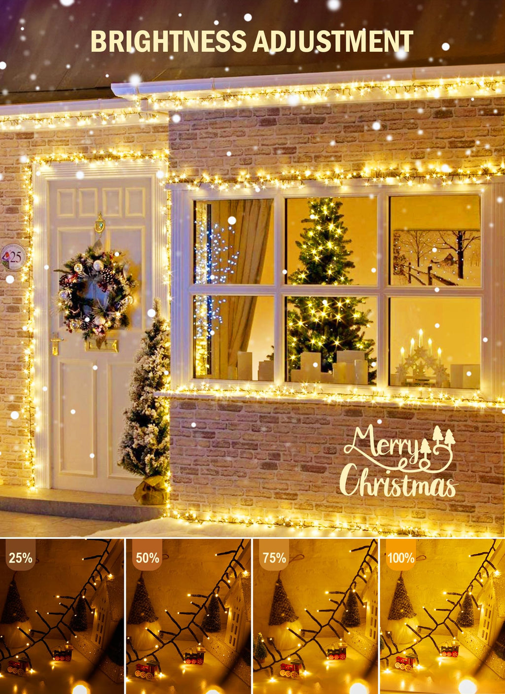 50 FT / 1000 LED / Warm White