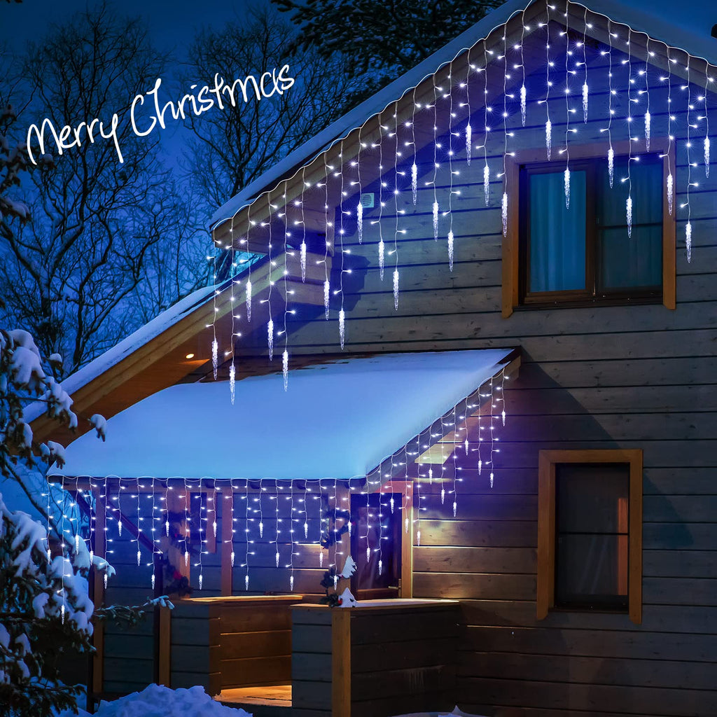 Icicle / 33 Feet / 60 Drops / 400 LED / Remote