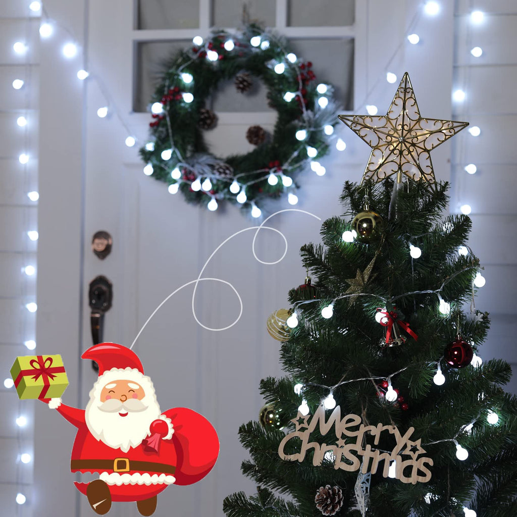 33 Feet / 100 LED / Pure White / Adapter