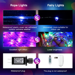 33 Feet / 100 LED / Multicolor / 13 Modes
