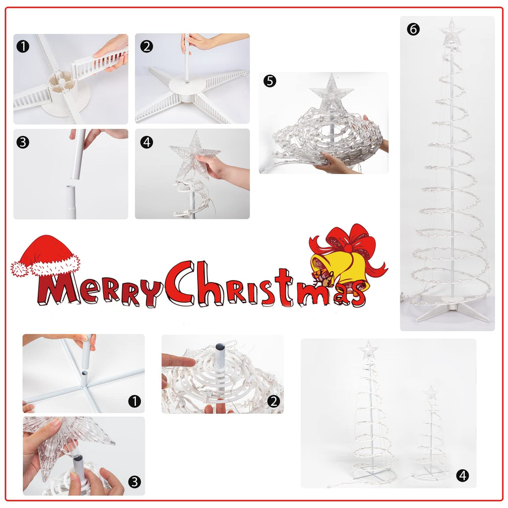 3 Pack / 3 ft + 4 ft + 6 ft / Warm White