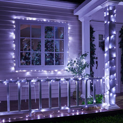 66 Feet / 200 LED / Pure White / Green Wire