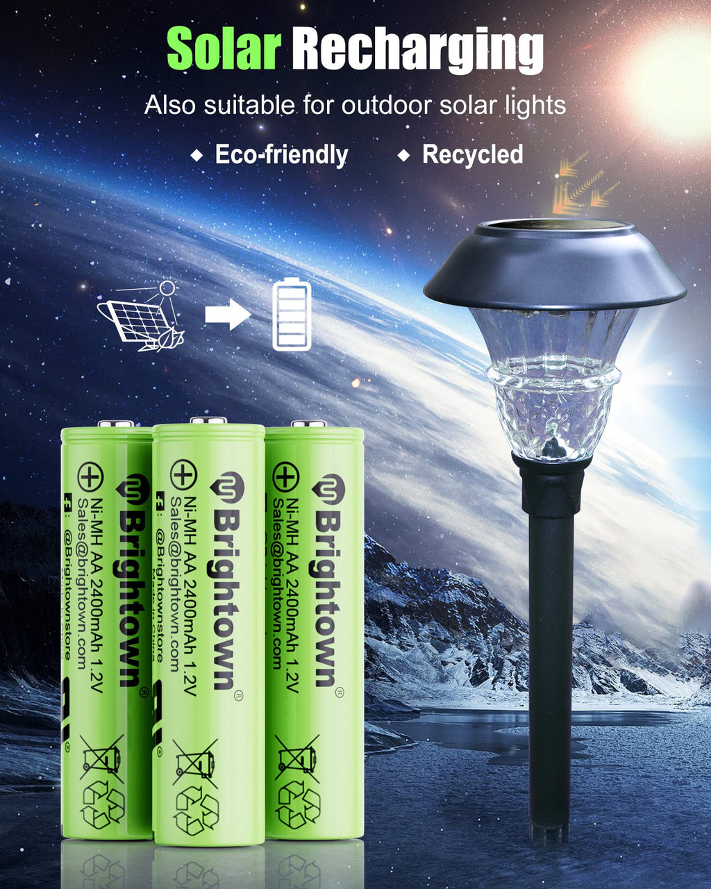 12 Count / 2400mAh / AA Battery