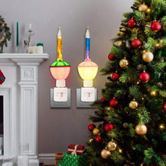 3 x Bubble Lights / Wall Plug