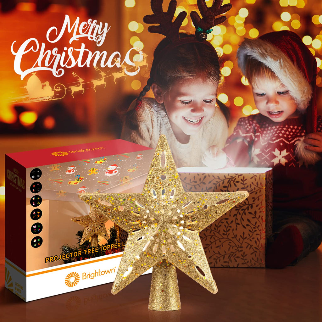 10 Inches / Golden Star Topper / 6 Switchable Films Projection