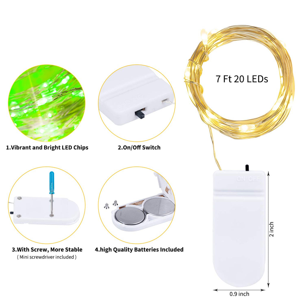 12 x 7 Feet / 20 LED / Multicolor