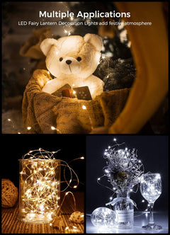 12 x 7 Feet / 20 LED / Warm White & Pure White