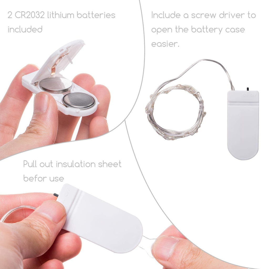 6 x 7 Feet / 20 LED / Warm White