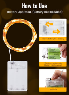 2 x 33FT / 100 LED / Warm White