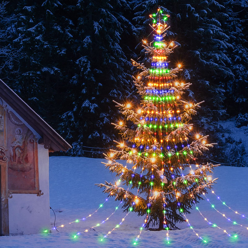 11.8 Feet / 9 Drops / 344 LED / Multicolor