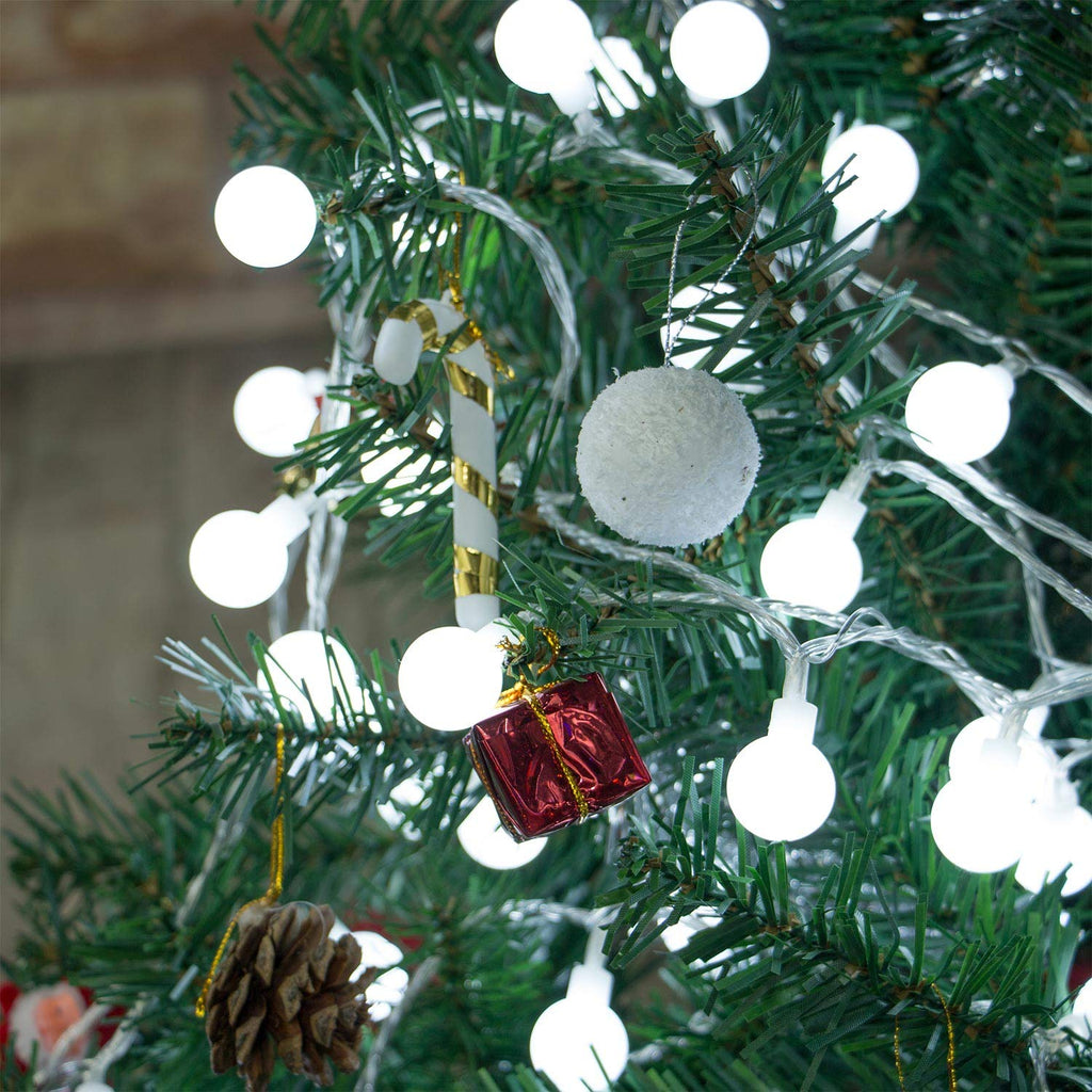 33 Feet / 100 LED / Pure White / Adapter