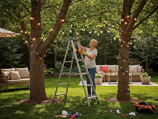 How to Hang Outdoor String Lights: Brighten Your Evenings with Ease