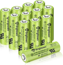 12 Count / 1300mAh / AA Battery