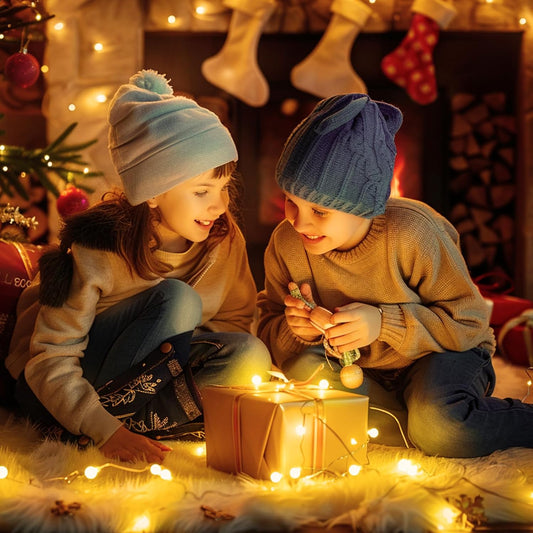 USB Globe String Lights - 2 Pack, 100 LED, Remote Control