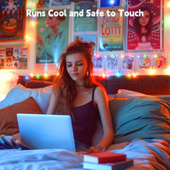 Multicolored Fairy Lights - 40 FT, 120 LED, Waterproof