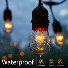 S14 Light Bulbs - 48 Pack, 11W, Warm White, E26 Base