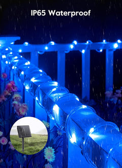 39FT Solar String Lights - 100 LED Waterproof Rope Lights