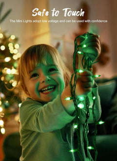 St. Patrick Mini String Lights - 50 Count, 12 FT, Green