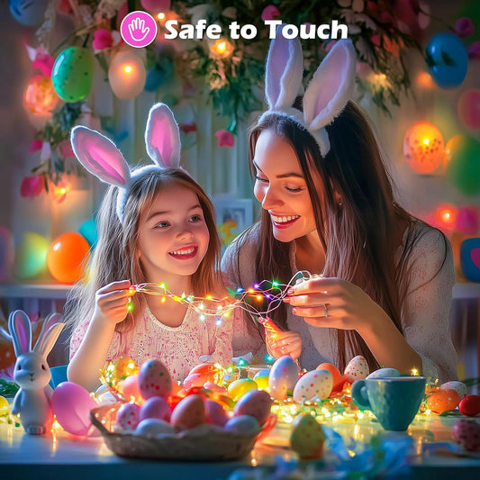 Battery Operated Fairy Lights, 5 Pack, 7 FT, 20 LED with Timer