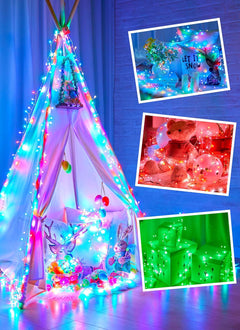 Color Changing Fairy Lights, 10FT 100 LED with Remote