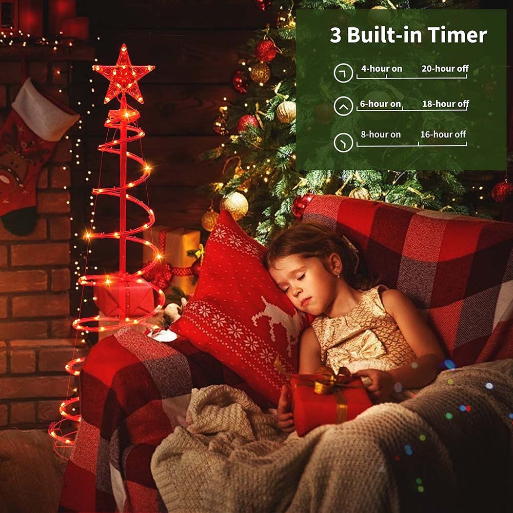 4 Feet / 80 LED / Remote