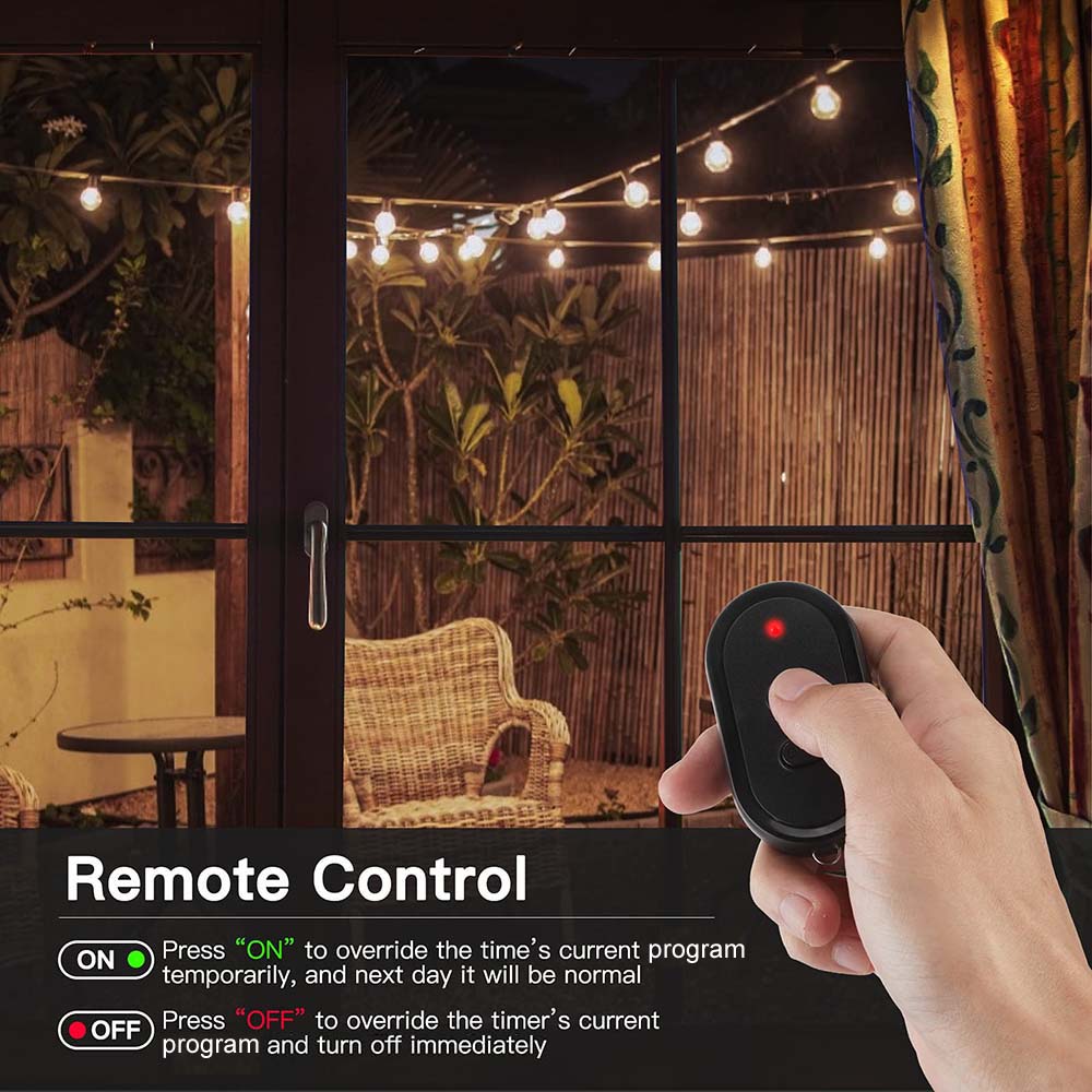 1 Pack / Timer / with Remote