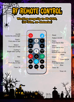 Halloween Projector Lights, 26 HD Effects