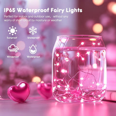 12 Pack Fairy Lights - Silver Wire, Battery Operated