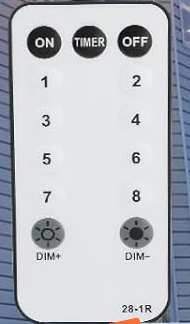 8 functions remote for JUTAI