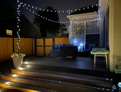 2-Pack Solar String Lights - 120 LEDs, 72 FT, Waterproof