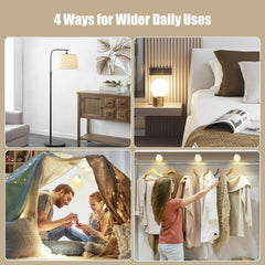 E26 Rechargeable Light Bulb with Remote, Timer & 3 Color Temperatures