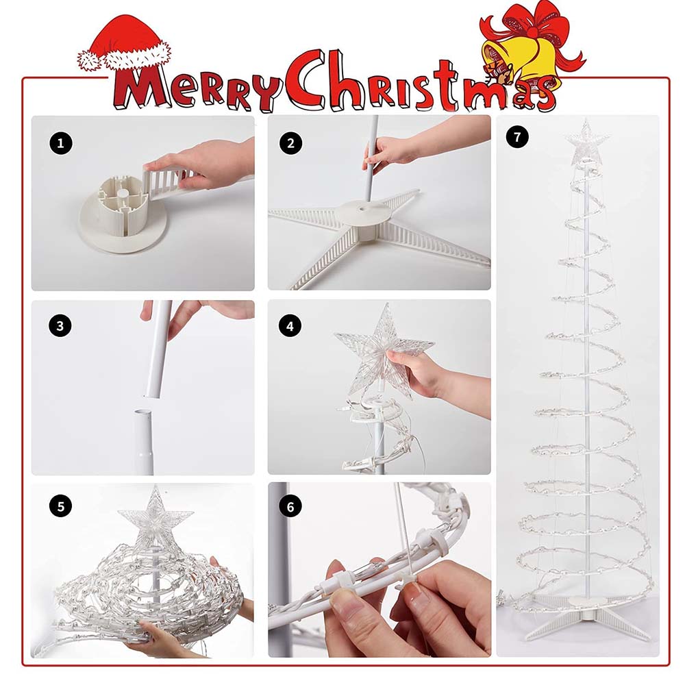 6 Feet / 200 Bulbs / Warm White
